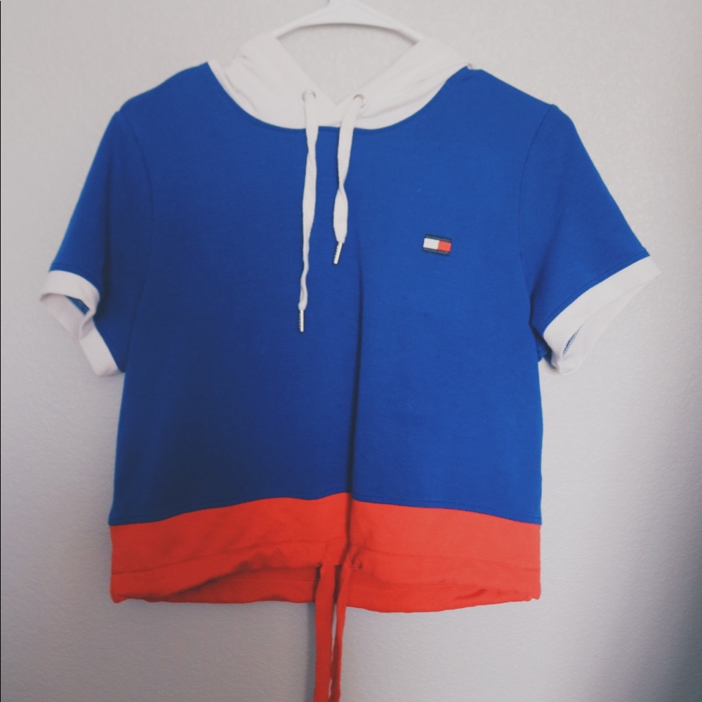 Tommy Hilfiger SPORT shirt w/ hoodie